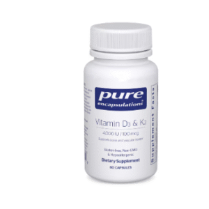 Vitamin D3 & K2 (60 capsules)